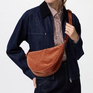 Rust Corduroy Uniqlo Sling Bag